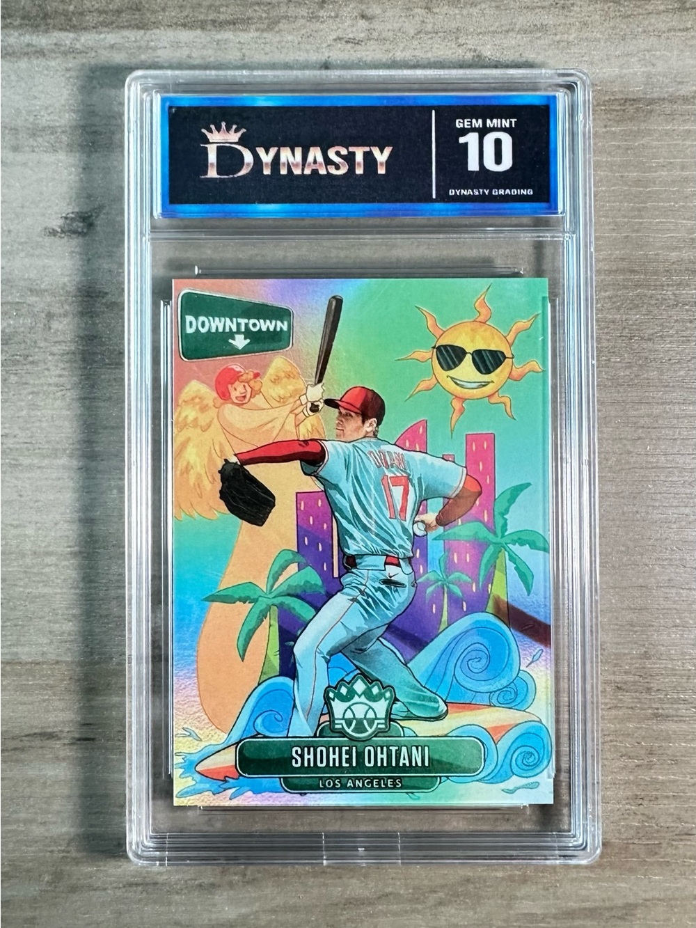 Shohei Ohtani 2022 Downtown #D7 Gem Mint 10 Novelty Baseball Card.